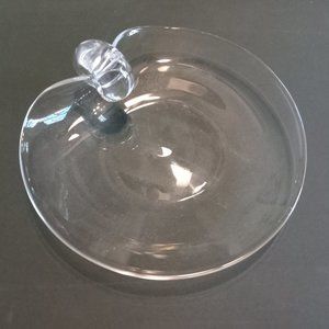 Steuben crystal glass candy/nut dish